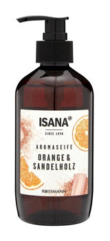 Isana Portakal-Sandal Ağacı Alkolsüz Parabensiz Sıvı Sabun 350 ml