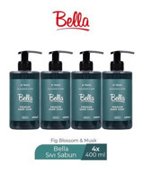 Bella İncir Çiçeği-Misk Sıvı Sabun 4'lü 1.6 lt