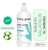 Tiny Green Salatalık Vegan Parabensiz Nemlendiricili Organik Sıvı Sabun 500 ml