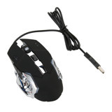 Shanrya Tablet Uyumlu RGB Sessiz Ergonomik Makrolu Kablolu Siyah Optik Gaming Mouse