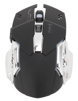 Goshyda Sessiz Ergonomik Makrolu Kablosuz Siyah Optik Gaming Mouse