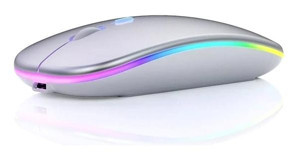 Concord RGB Kablosuz Gri Optik Mouse