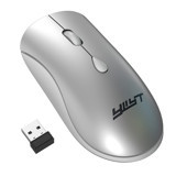 Tignapoo Ergonomik Kablosuz Gümüş Optik Mouse