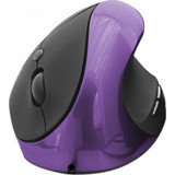 Jingyi Sessiz Ergonomik Dikey Makrolu Kablosuz Mor Optik Mouse