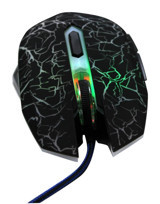 Kıchouse RGB Makrolu Kablolu - Kablosuz Siyah Optik Gaming Mouse