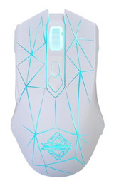 Huahai Ajazz AJ5 RGB Makrolu Kablolu Beyaz Optik Gaming Mouse