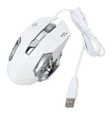 Annadue RGB Makrolu Kablolu Beyaz Optik Gaming Mouse