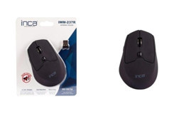 Inca Iwm-237r Sessiz Makrolu Kablosuz Siyah Optik Mouse