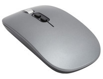 Goshyda Sessiz Ergonomik Kablosuz Gri Optik Mouse