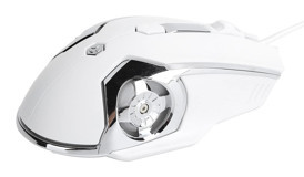 Sxhlseller SN7032 7 RGB Sessiz Makrolu Kablolu Beyaz Optik Mouse