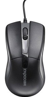 Rapoo 62 Kablolu Siyah Optik Mouse