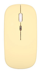 Mistaha Sessiz Kablosuz Sarı Optik Mouse