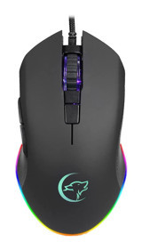 Mistaha G812 RGB Ergonomik Makrolu Kablolu Siyah Optik Gaming Mouse