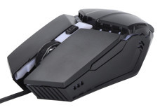 Sxhlseller RGB Ergonomik Makrolu Kablolu Siyah Optik Gaming Mouse