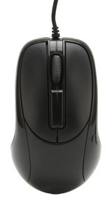 Elprico Ergonomik Kablolu Siyah Optik Mouse
