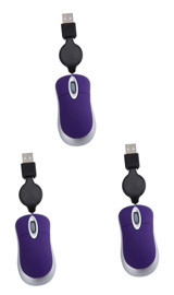 Gadpiparty Kablolu Mor Optik 3 Adet Mouse