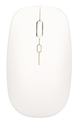 Goshyda Sessiz Kablosuz Beyaz Optik Mouse