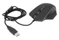 Elprico RGB Ergonomik Makrolu Kablolu Siyah Optik Mouse