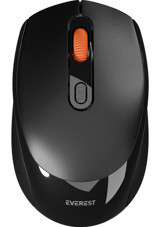 Everest SMW-87 Kablosuz Siyah Optik Mouse