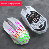 Huahai X801 RGB Kablolu Beyaz Optik Gaming Mouse