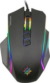 Inca IMG 344 RGB Makrolu Kablolu Siyah Optik Gaming Mouse