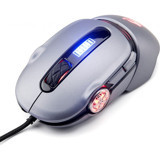 Jingyi RGB Sessiz Ergonomik Makrolu Kablolu Gri Optik Gaming Mouse
