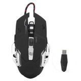 Goshyda RGB Ergonomik Makrolu Kablolu Sarı Optik Gaming Mouse