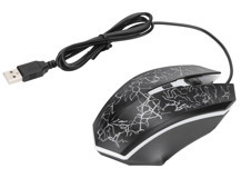 Sxhlseller RGB Makrolu Kablolu Desenli Siyah Optik Gaming Mouse