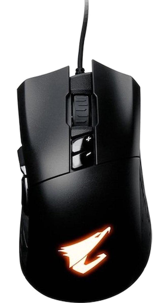 Gigabyte Aorus M4 RGB Makrolu Kablolu Siyah Optik Gaming Mouse