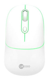 Lecoo Lecoo WS210 RGB Sessiz Kablosuz Beyaz Optik Mouse