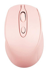 Fiauli Sessiz Ergonomik Kablosuz Pembe Optik Mouse