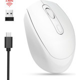 Hxsj M107 Kablosuz Beyaz Optik Mouse