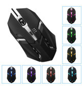 Hadron RGB Kablolu Siyah-Beyaz Optik Gaming Mouse