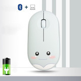 Jingyi Tablet Uyumlu Kablosuz Desenli Mavi Optik Mouse