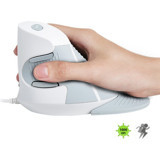 Sanlindou Tablet Uyumlu Ergonomik Dikey Makrolu Kablolu Beyaz Optik Gaming Mouse