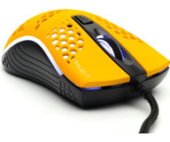 Rush M8S 8 RGB Kablolu Sarı Optik Mouse