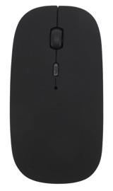 Ashata Sessiz Ergonomik Kablosuz Siyah Optik Mouse