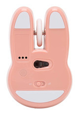 Shanrya Tablet Uyumlu Sessiz Kablosuz Pembe Optik Mouse