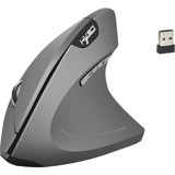 Hxsj T24 Ergonomik Dikey Makrolu Kablosuz Gri Optik Mouse