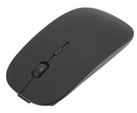 Elprico Sessiz Ergonomik Kablosuz Siyah Optik Mouse