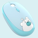 Coverzone Geezer Sessiz Kablosuz Mavi Optik Mouse