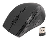 Sxhlseller Ergonomik Makrolu Kablosuz Siyah Optik Mouse