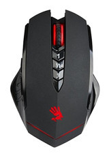 Bloody R80A-1 Ghost RGB Makrolu Kablosuz Siyah Optik Gaming Mouse
