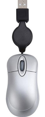 Decisive Kompakt Kablolu Gümüş Optik Mouse