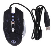 Kıchouse RGB Ergonomik Makrolu Kablosuz Siyah Optik Gaming Mouse