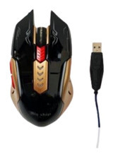 Platoon PL-1624 RGB Makrolu Kablolu Siyah Optik Gaming Mouse
