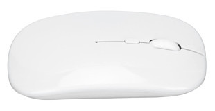 Kimiss Ergonomik Kablosuz Beyaz Optik Mouse