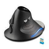 Mistaha F-17 RGB Ergonomik Dikey Makrolu Kablosuz Siyah Optik Gaming Mouse