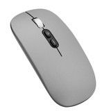 Yctze Sessiz Kablosuz Gri Optik Mouse