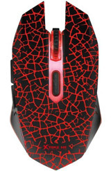 Canpay RGB Makrolu Kablolu Siyah-Kırmızı Optik Gaming Mouse